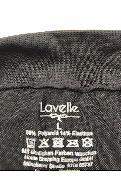 Lavelle Černé dámské kalhotky s vysokým pasem a krajkou Vel. L | Lavelle | obrázek 8