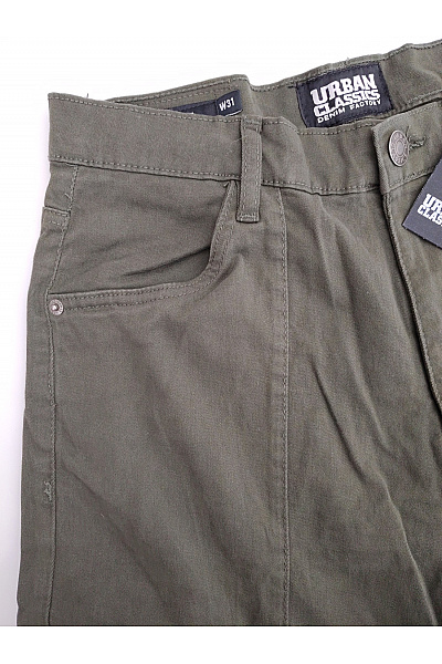 URBAN CLASSICS Khaki cargo kalhoty s kapsami bavlněné Velikost 31 | URBAN CLASSICS | obrázek 4