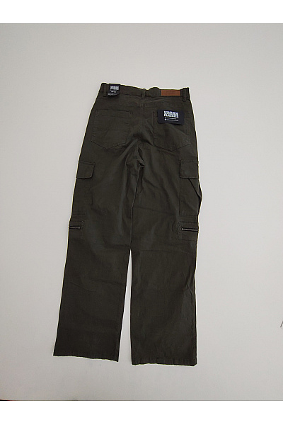 URBAN CLASSICS Khaki cargo kalhoty s kapsami bavlněné Velikost 31 | URBAN CLASSICS | obrázek 11