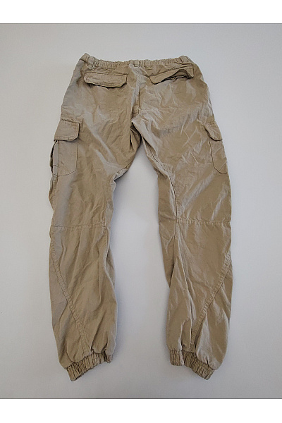 URBAN CLASSICS Pánské cargo kalhoty khaki bavlněné jogger s kapsami Velikost XL | URBAN CLASSICS | obrázek 3
