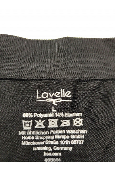 Lavelle Dámské černé stahovací kalhotky s vysokým pasem a krajkou Velikost L | Lavelle | obrázek 8