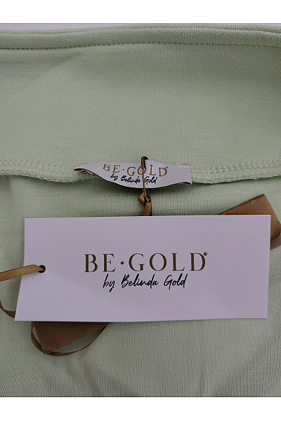 Belinda Gold Dámská khaki mikina se stojáčkem a kapsami Velikost DE 36 | Belinda Gold | obrázek 4