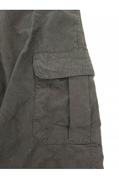 URBAN CLASSICS Pánské černé bavlněné cargo jogger kalhoty s kapsami Velikost L | URBAN CLASSICS | obrázek 4