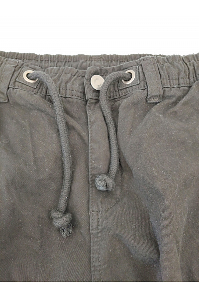 URBAN CLASSICS Pánské černé bavlněné cargo jogger kalhoty s kapsami Velikost L | URBAN CLASSICS | obrázek 5