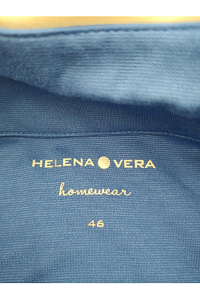 HELENA VERA Dámská modrá mikina na zip se stojáčkem Velikost EU 46 | HELENA VERA | obrázek 5
