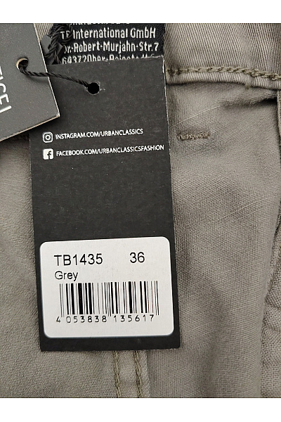 URBAN CLASSICS Dámské bavlněné cargo jogger kalhoty khaki s kapsami Vel. EU 36 | URBAN CLASSICS | obrázek 5