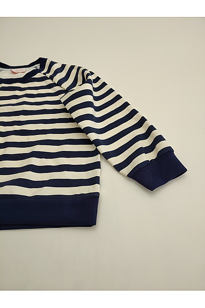Jana Ina Dámská pruhovaná mikina crewneck Velikost IT 48 | Jana Ina | obrázek 2