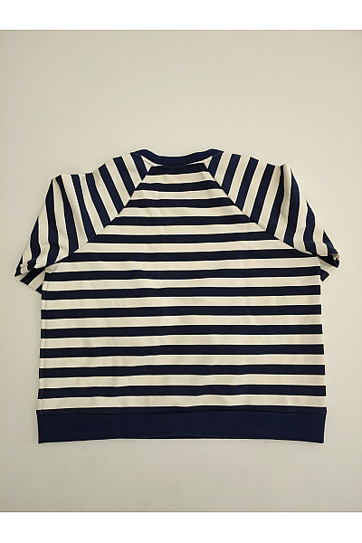 Jana Ina Dámská pruhovaná mikina crewneck Velikost IT 48 | Jana Ina | obrázek 7