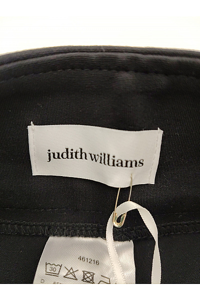 Judith Williams Černé elegantní společenské kalhoty s vysokým pasem a puky Vel. DE 38 | Judith Williams | obrázek 7