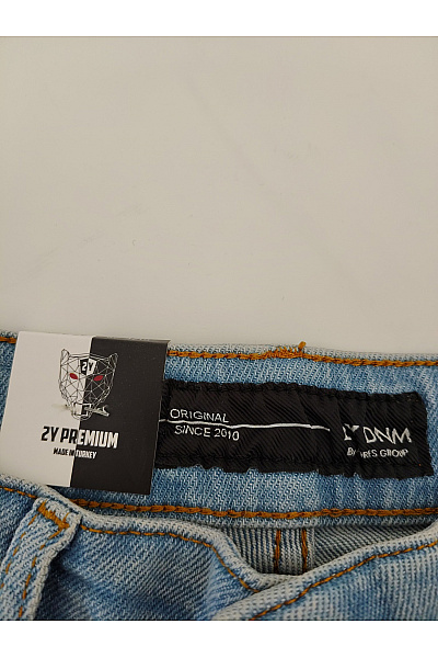 2Y PREMIUM Dámské modré skinny džíny s dírami Vel. 29 | 2Y PREMIUM | obrázek 6