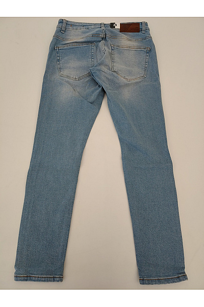 2Y PREMIUM Dámské modré skinny džíny s dírami Vel. 29 | 2Y PREMIUM | obrázek 9
