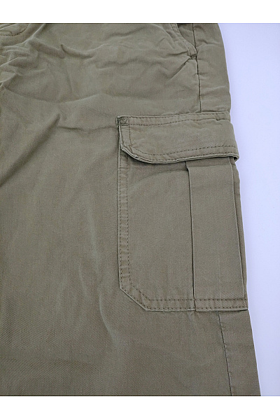 URBAN CLASSICS Pánské bavlněné cargo kalhoty khaki Velikost 30 | URBAN CLASSICS | obrázek 3