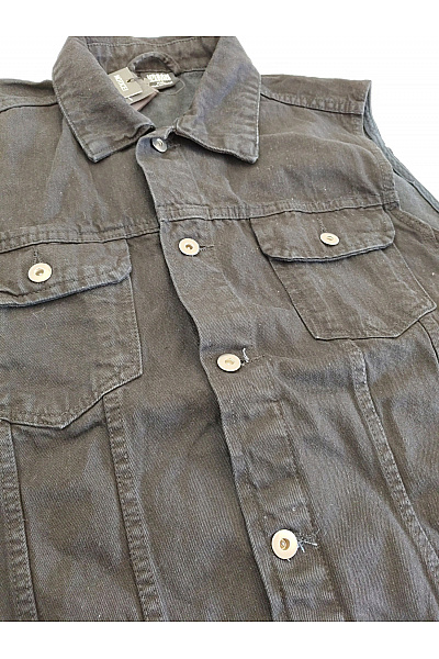 URBAN CLASSICS Pánská džínová vesta bez rukávů se zapínáním Vel. XXL | URBAN CLASSICS | obrázek 3