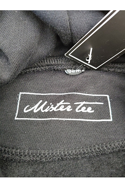 Mister Tee Černá dětská bavlněná mikina s kapucí a nápisem Vel. EU 134/140 | Mister Tee | obrázek 5