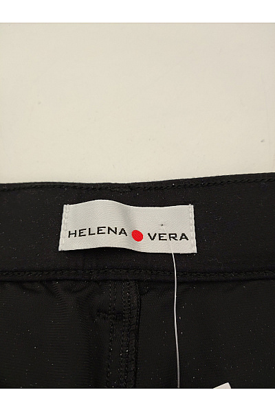 HELENA VERA Dámské černé bavlněné kalhoty s kapsami Vel. DE 24 | HELENA VERA | obrázek 6