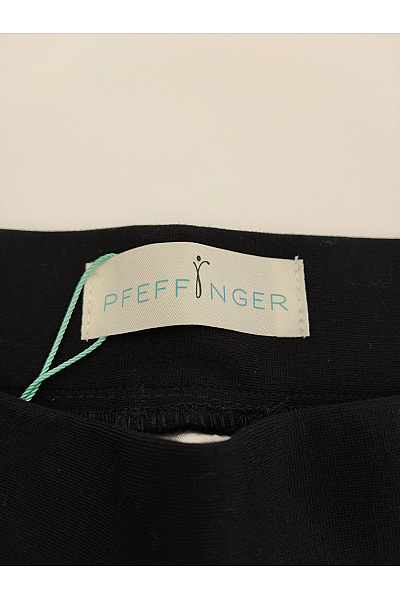 PFEFFINGER Černé elegantní rovné kalhoty Velikost DE 21 | PFEFFINGER | obrázek 5