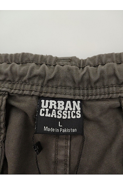 URBAN CLASSICS Pánské khaki cargo jogger kalhoty s kapsami Vel. L | URBAN CLASSICS | obrázek 6