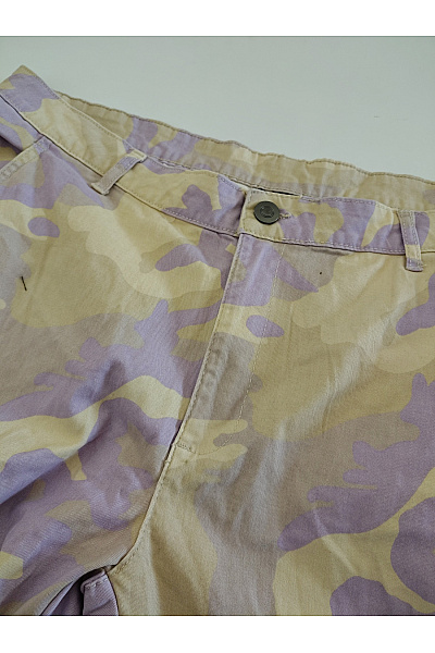 URBAN CLASSICS Bavlněné maskáčové cargo jogger kalhoty s kapsami Vel. 33 | URBAN CLASSICS | obrázek 5