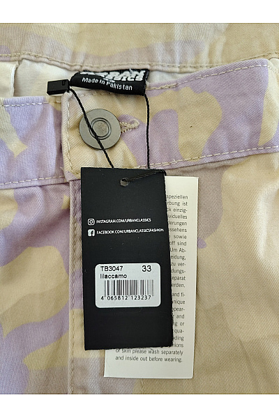 URBAN CLASSICS Bavlněné maskáčové cargo jogger kalhoty s kapsami Vel. 33 | URBAN CLASSICS | obrázek 8