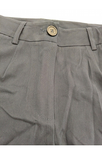 fiora blue Černé bavlněné chinos kalhoty Velikost EU 36 | fiora blue | obrázek 4