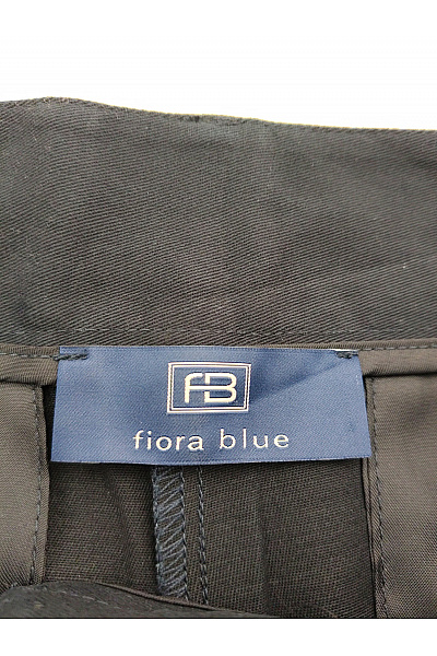 fiora blue Černé bavlněné chinos kalhoty Velikost EU 36 | fiora blue | obrázek 6
