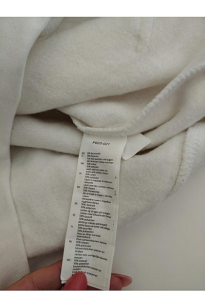 Béžová pánská mikina s kapucí a klokaní kapsou Vel. S | Unimoda | obrázek 5