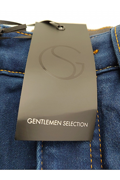 GENTLEMEN SELECTION Pánské modré bavlněné džíny rovné klasické Vel. DE 50 | GENTLEMEN SELECTION | obrázek 6