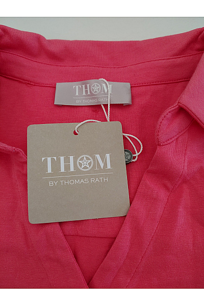 THOM By Thomas Rath Dámská růžová košile s dlouhým rukávem ležérní Velikost DE 44 | THOM By Thomas Rath | obrázek 4