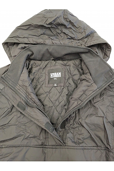 URBAN CLASSICS Černá dámská anorak bunda s kapucí přes hlavu Velikost 3XL | URBAN CLASSICS | obrázek 7