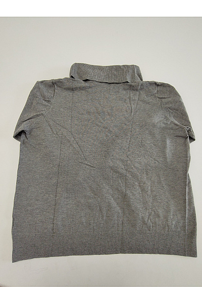 HELENA VERA Šedý dámský rolák oversized basic Vel. DE 52 | HELENA VERA | obrázek 3
