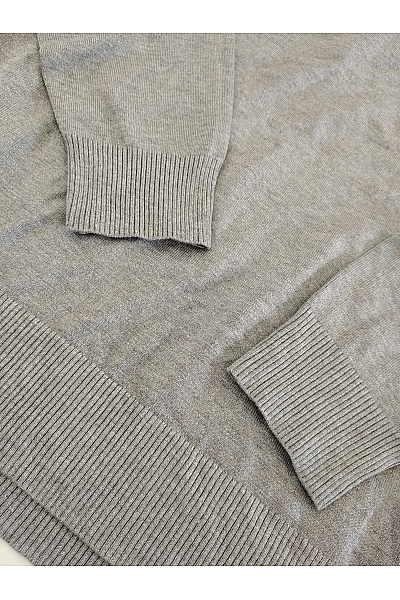 HELENA VERA Šedý dámský rolák oversized basic Vel. DE 52 | HELENA VERA | obrázek 4