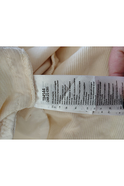 URBAN CLASSICS Béžová manšestrová košilová bunda oversize Vel. S | URBAN CLASSICS | obrázek 7