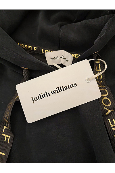 Judith Williams Dámská černá mikina s kapucí a potiskem Velikost DE 48 | Judith Williams | obrázek 6
