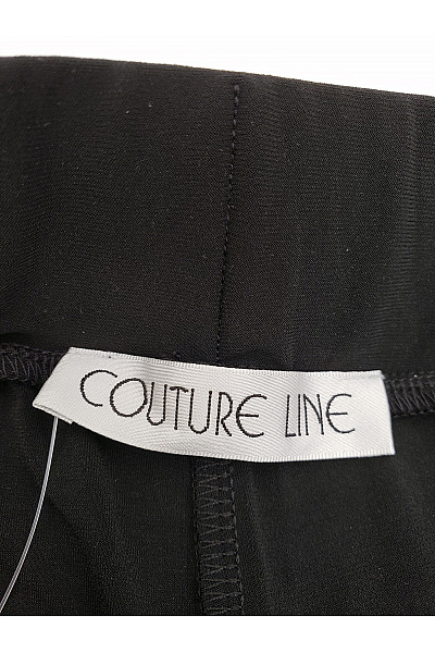 COUTURE LINE Dámské černé široké kalhoty Palazzo s kapsami Velikost DE 44 | COUTURE LINE | obrázek 3
