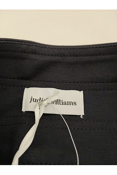 Judith Williams Černé elegantní kalhoty s vysokým pasem a knoflíky Velikost DE 21 | Judith Williams | obrázek 7