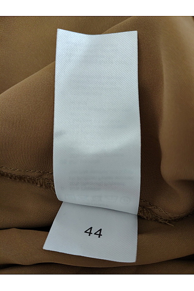 C'est tout Hnědé široké letní kalhoty Palazzo Vel. EU 44 | C'est tout | obrázek 9