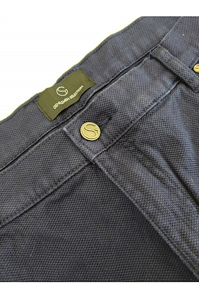 GENTLEMEN SELECTION Pánské modré bavlněné džíny rovné Velikost DE 58 | GENTLEMEN SELECTION | obrázek 5