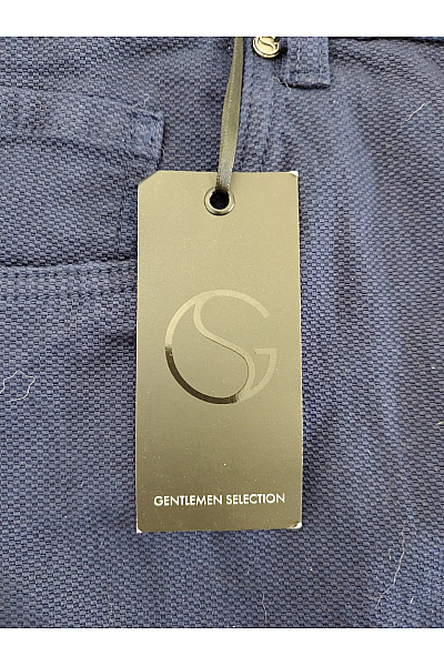 GENTLEMEN SELECTION Pánské modré bavlněné džíny rovné Velikost DE 58 | GENTLEMEN SELECTION | obrázek 6