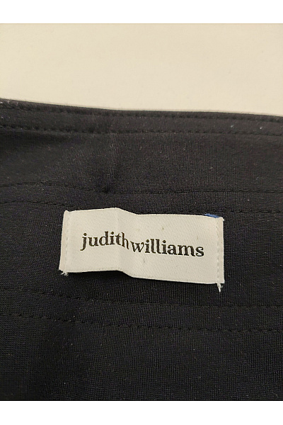 Judith Williams Černé elegantní kalhoty s vysokým pasem a knoflíky Vel. DE 40 | Judith Williams | obrázek 6