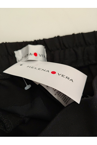 HELENA VERA Černé elegantní společenské kalhoty s puky Vel. 18 | HELENA VERA | obrázek 6