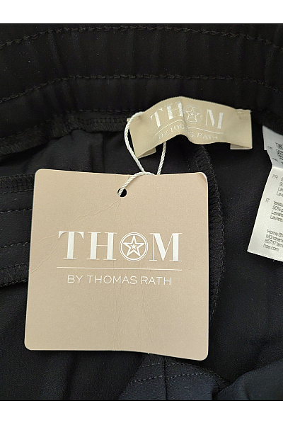 THOM By Thomas Rath Dámské černé sportovní tepláky s kapsami Velikost UK 22 | THOM By Thomas Rath | obrázek 6
