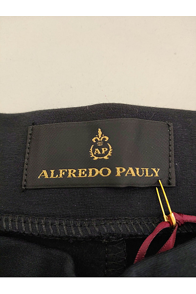 Alfredo Pauly Černé elegantní kalhoty s kapsami Vel. DE 42 | Alfredo Pauly | obrázek 7