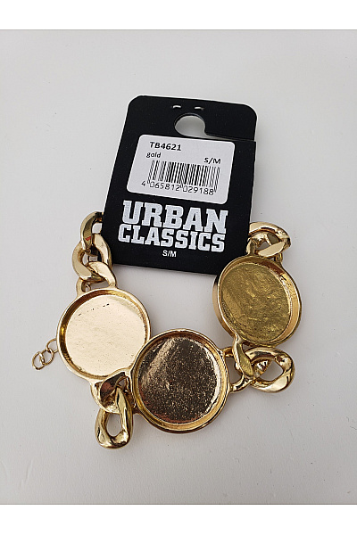 URBAN CLASSICS zlatý náramek s leopardím motivem | URBAN CLASSICS | obrázek 4