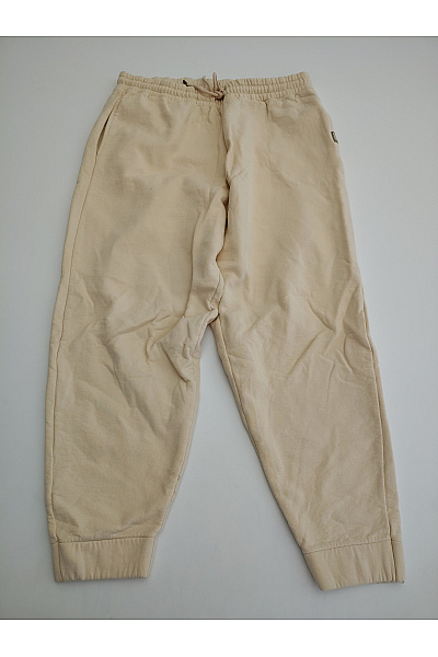 def Béžové bavlněné tepláky jogger s kapsami Vel. 2XL | def | obrázek 2