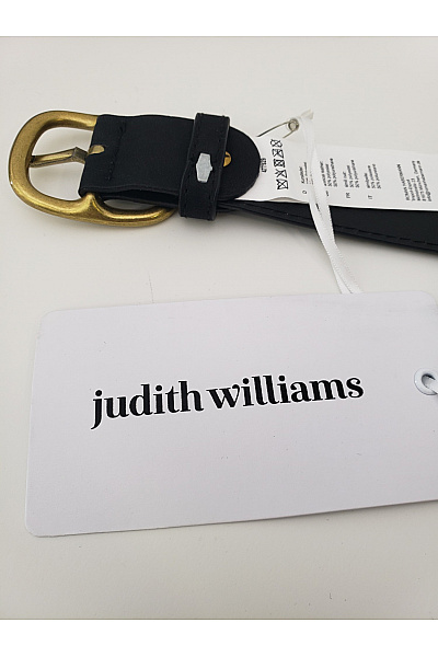 Judith Williams Černý dámský pásek se zlatou sponou smart casual Vel. EU 38/40 | Judith Williams | obrázek 5