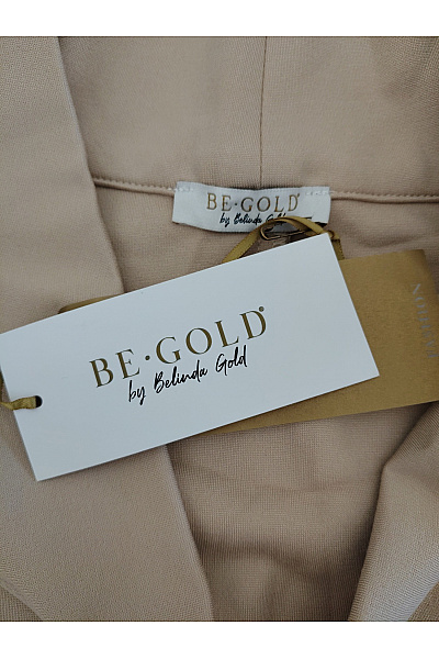 Belinda Gold Béžové dámské tílko se stojáčkem basic Vel. DE 46 | Belinda Gold | obrázek 5