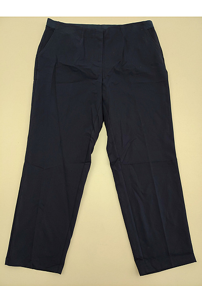 fiora blue Dámské černé elegantní společenské kalhoty s kapsami Velikost 46 | fiora blue | obrázek 2