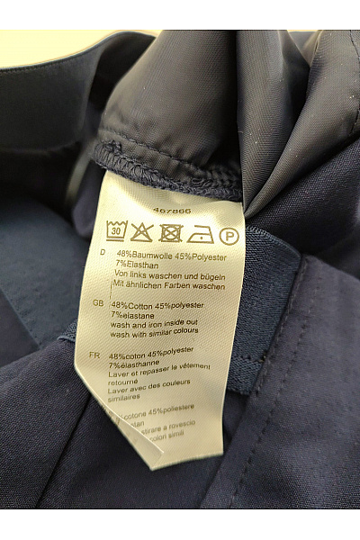 fiora blue Dámské černé elegantní společenské kalhoty s kapsami Velikost 46 | fiora blue | obrázek 6