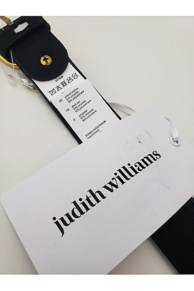 Judith Williams Černý dámský pásek se zlatou sponou smart casual | Judith Williams | obrázek 5