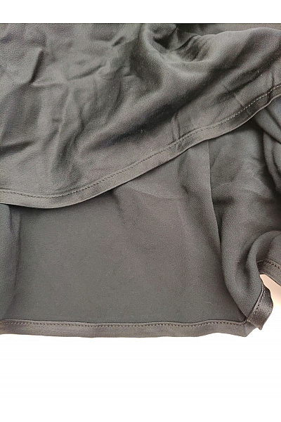 Černé dlouhá sukně s volánky Velikost M | Unimoda | obrázek 5